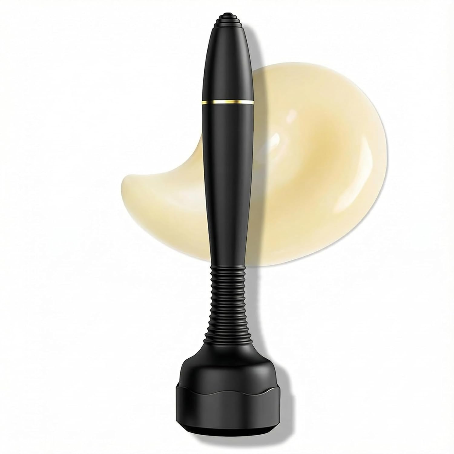 Black 0.25mm Derma Roller Microneedling Roller Stamp for Home Use Men Women Micro Needling Roller Stamp