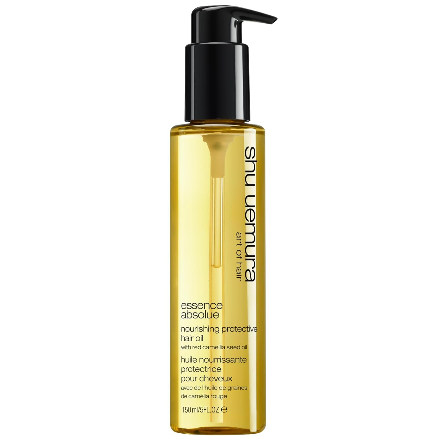 shu uemura art of hair Essence Absolue Nourishing Protective Hair Oil - Lightweight Multi-Benefit, Hydrates, Adds Shine, and Reduces Frizz with Heat Protection, With Japanese Camellia Oil