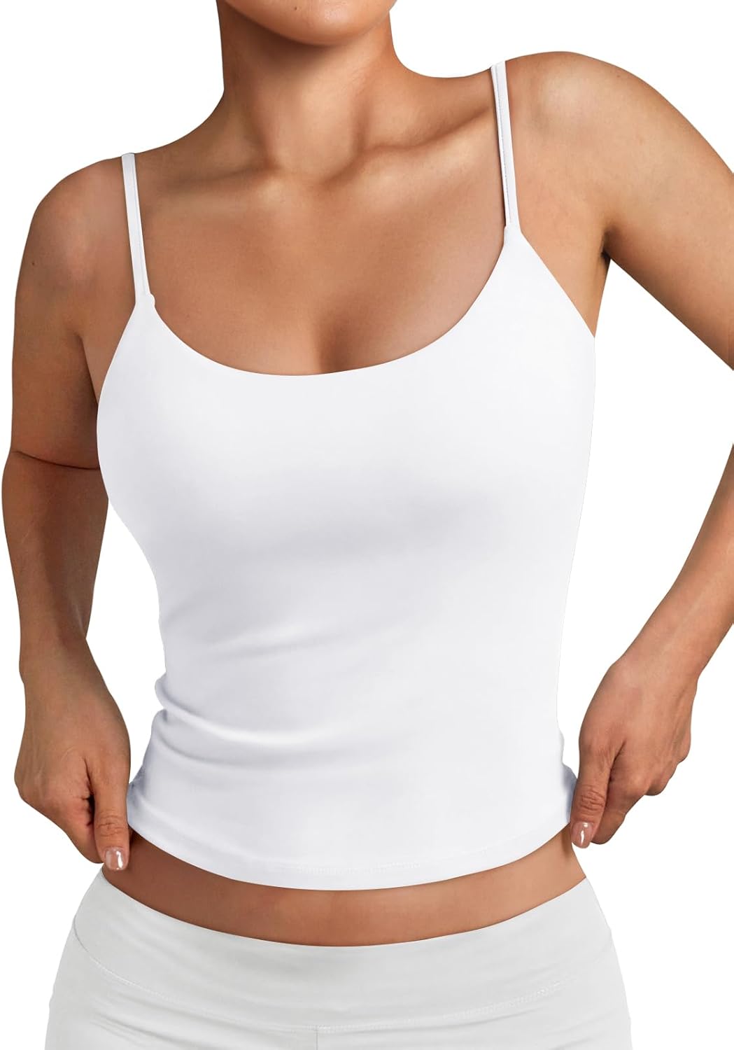 Trendy Queen Womens Summer Tank Tops Double Lined Going Out Teen Girls Y2k Sleeveless Backless 2025 Workout Cami Adjustable