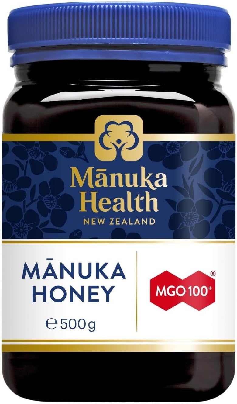 Manuka Health UMF 6+/MGO 115+ Manuka Honey (500g/17.6oz), Superfood, Authentic Raw Honey from New Zealand