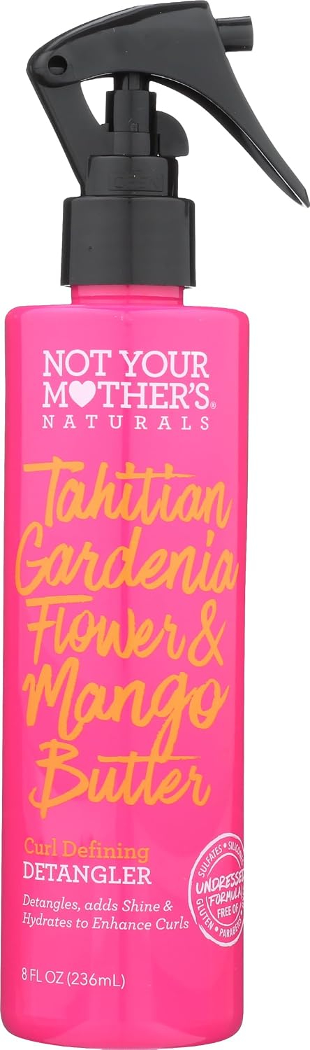 Not Your Mothers Detangler Tahitian Garden Flower & Mango, 8 Fl Oz