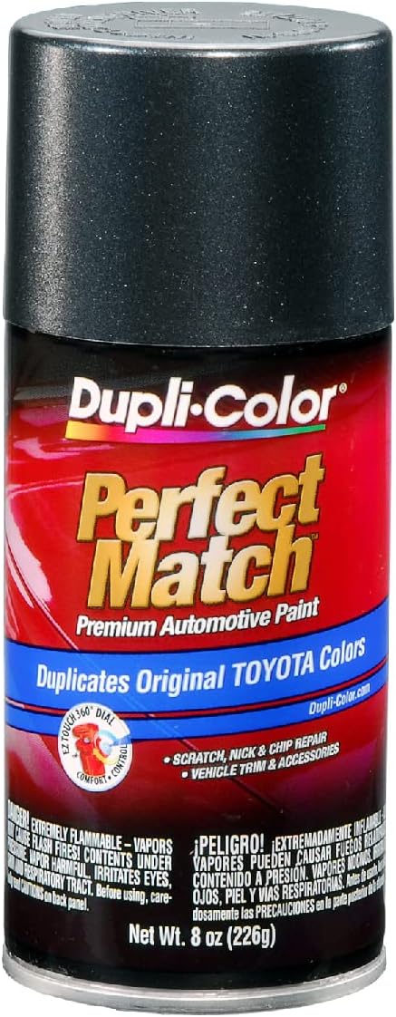 Dupli-Color EBTY16197 Perfect Match Automotive Spray Paint – Toyota Magnetic Gray Metallic, 1G3 – 8 oz. Aerosol Can