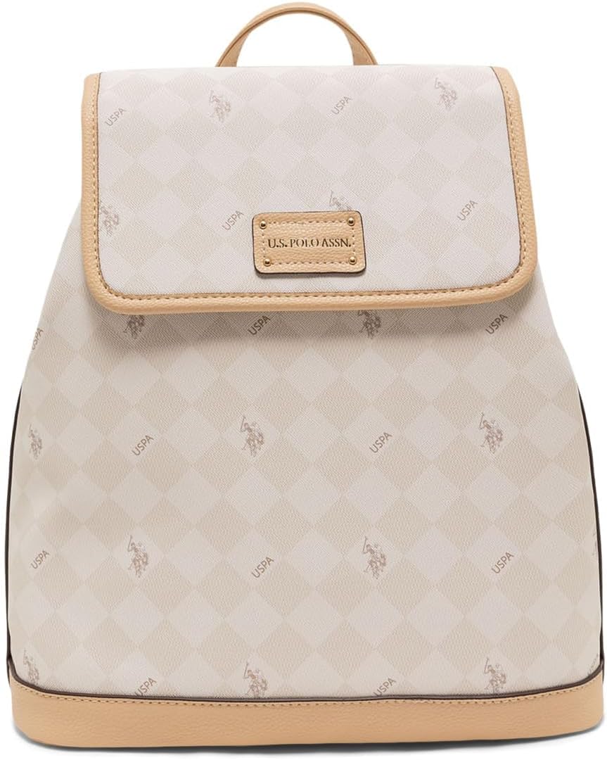 U.S POLO ASSN. Diamond Backpack, Sand