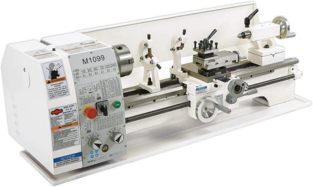 Shop Fox M1099 10 by 26" Bench athe, Metal, Large