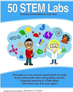 50 Stem Labs - Science Experiments for Kids