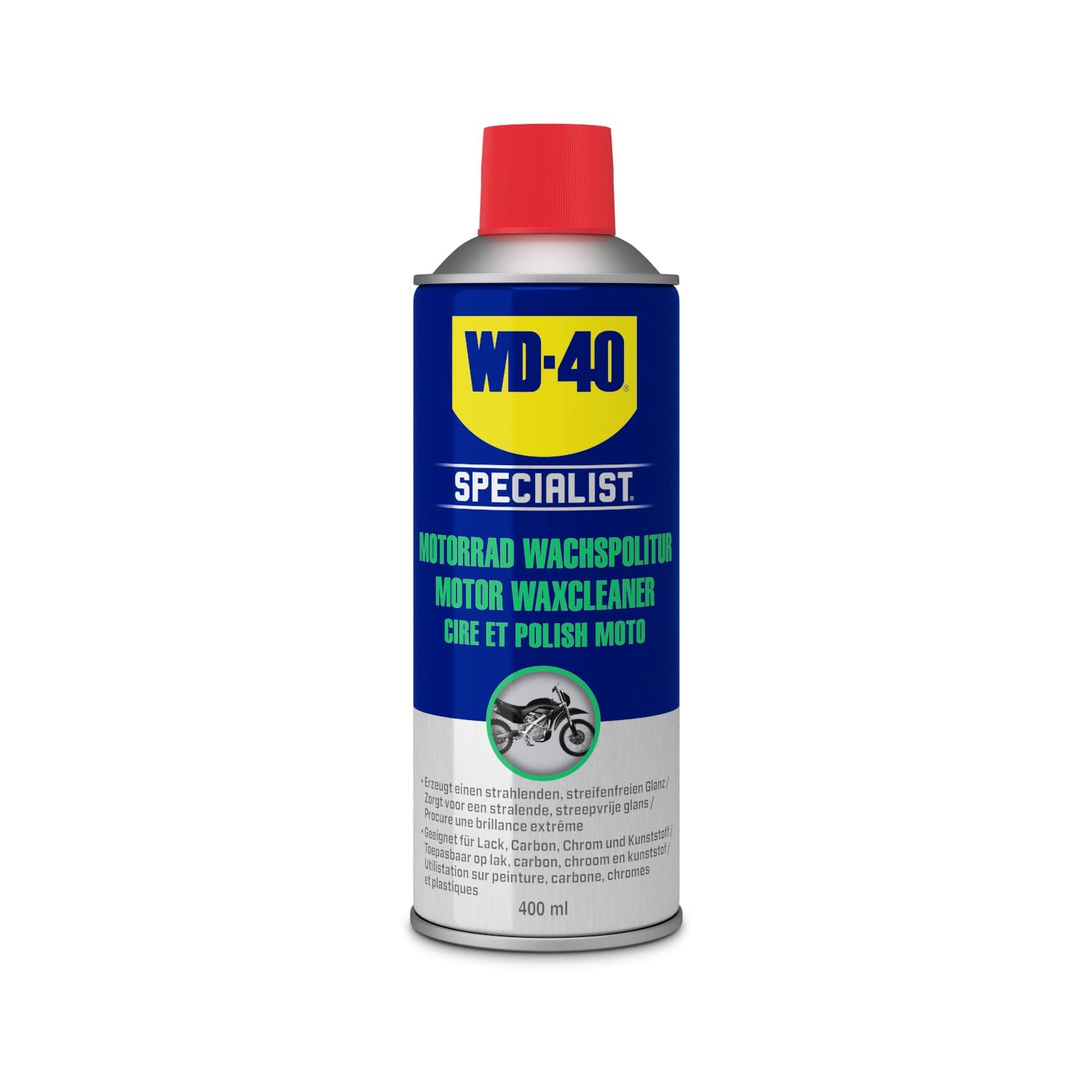 WD-40 Specialist Motorcycle Wax Polish 400 ml