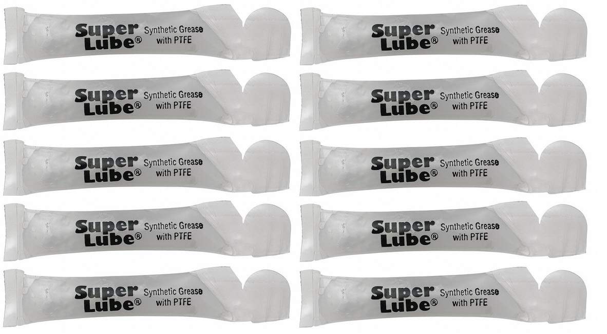 10 x Super Lube 82340 Multi Purpose Synthetic Grease USDA Dielectric PTFE 1 ml