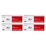 Canon Genuine 054 Complete 4-Color Toner Cartridge Set (CRG-054)