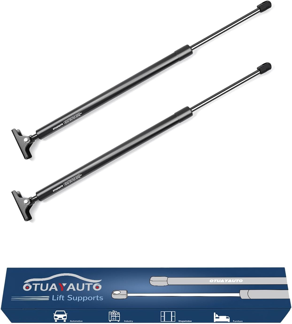 OTUAYAUTO Rear Hatch Struts Shocks Replacement for Jeep Cherokee 1997-2001 - Rear Tailgate Liftgate Supports - OEM# 4291(Pack of 2)