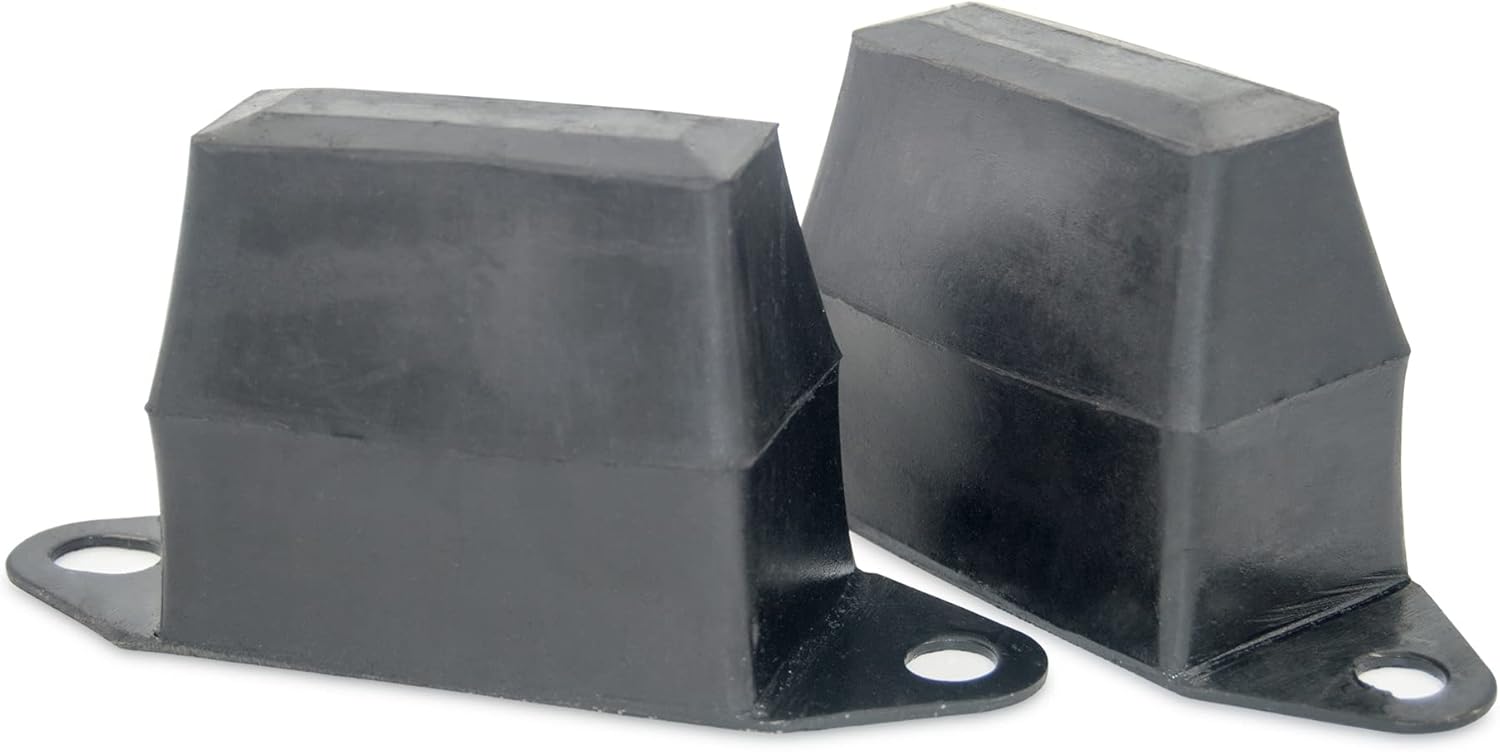 3 Inches Rear Suspension Bump Stops, Leaf Spring Jounce Bumpers Compatible with Cherokee XJ 1987-2001, Compatible with Ram 1500 2500 3500 1997-2002, 04-12 Colorado (Stock Height, Pack of 2)
