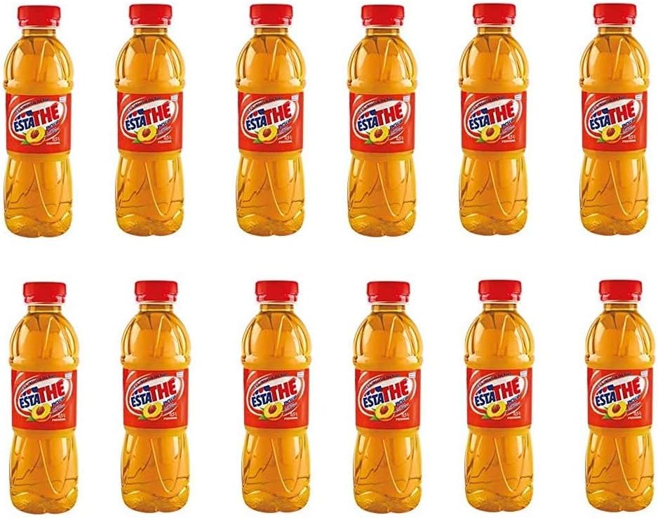 12x Ferrero iced Tea Peach The 'Pesca PET 40 cl ESTATHE Tea The Refreshing