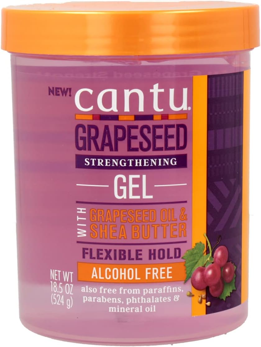 Cantu Grapeseed Styling Gel 524g