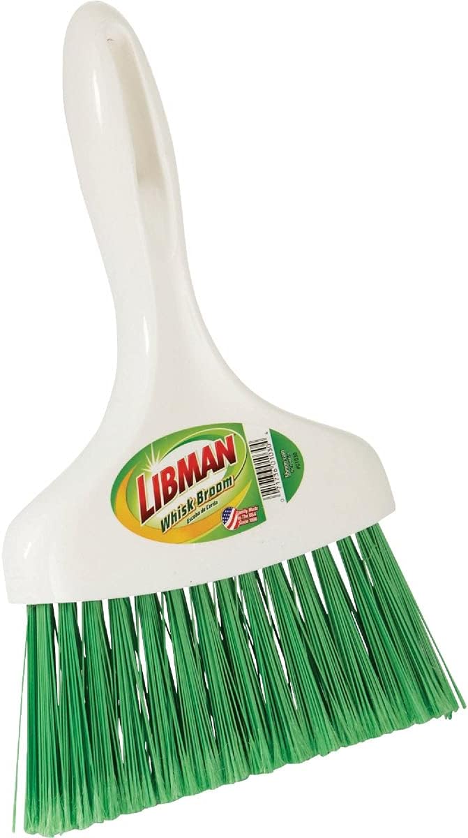 Libman 1030 Whisk Broom with Hanger Hole for Storage