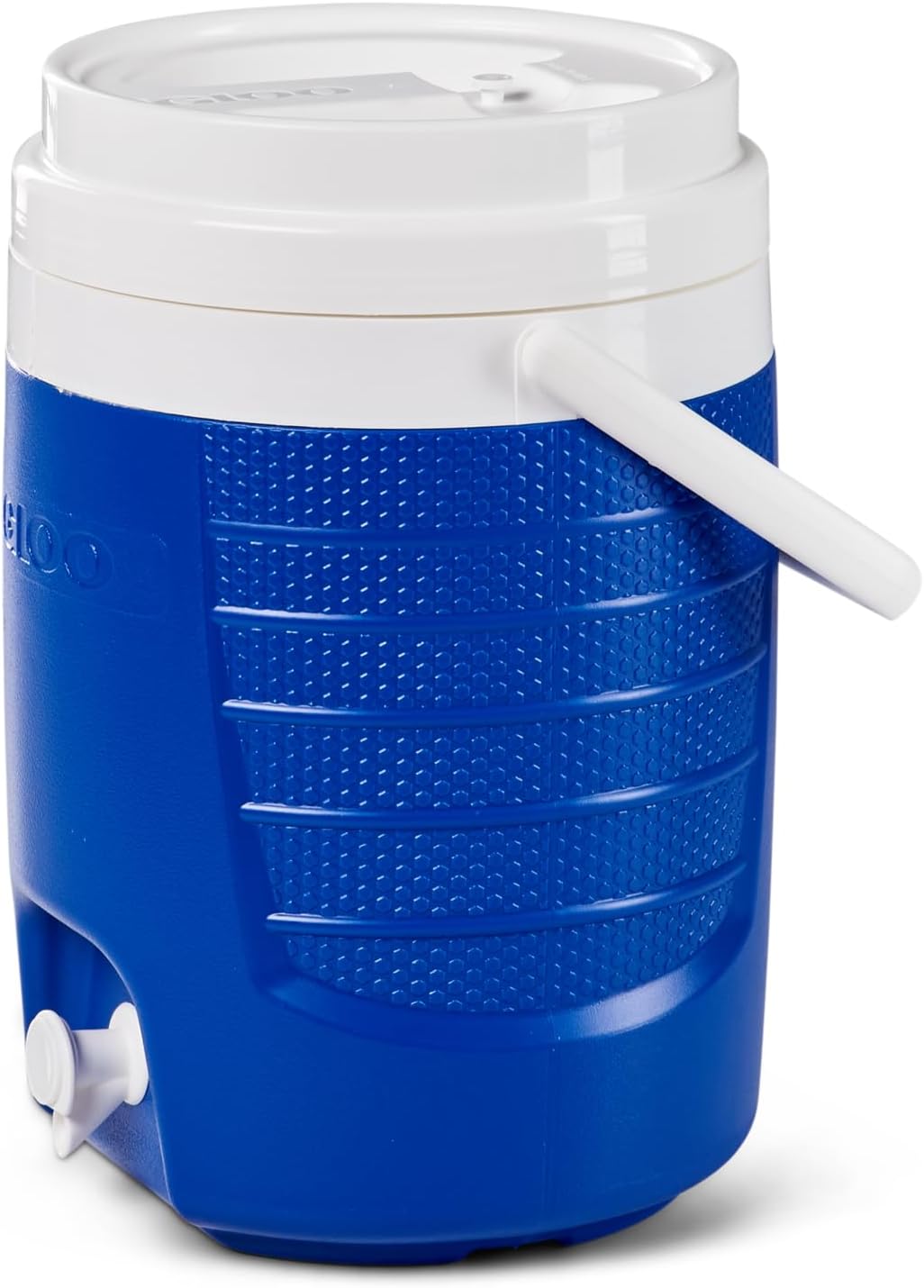 Igloo 2 Gallon Portable Sports Cooler Water Beverage Dispenser, Insulated Cooler Dispenser, Majestic Blue