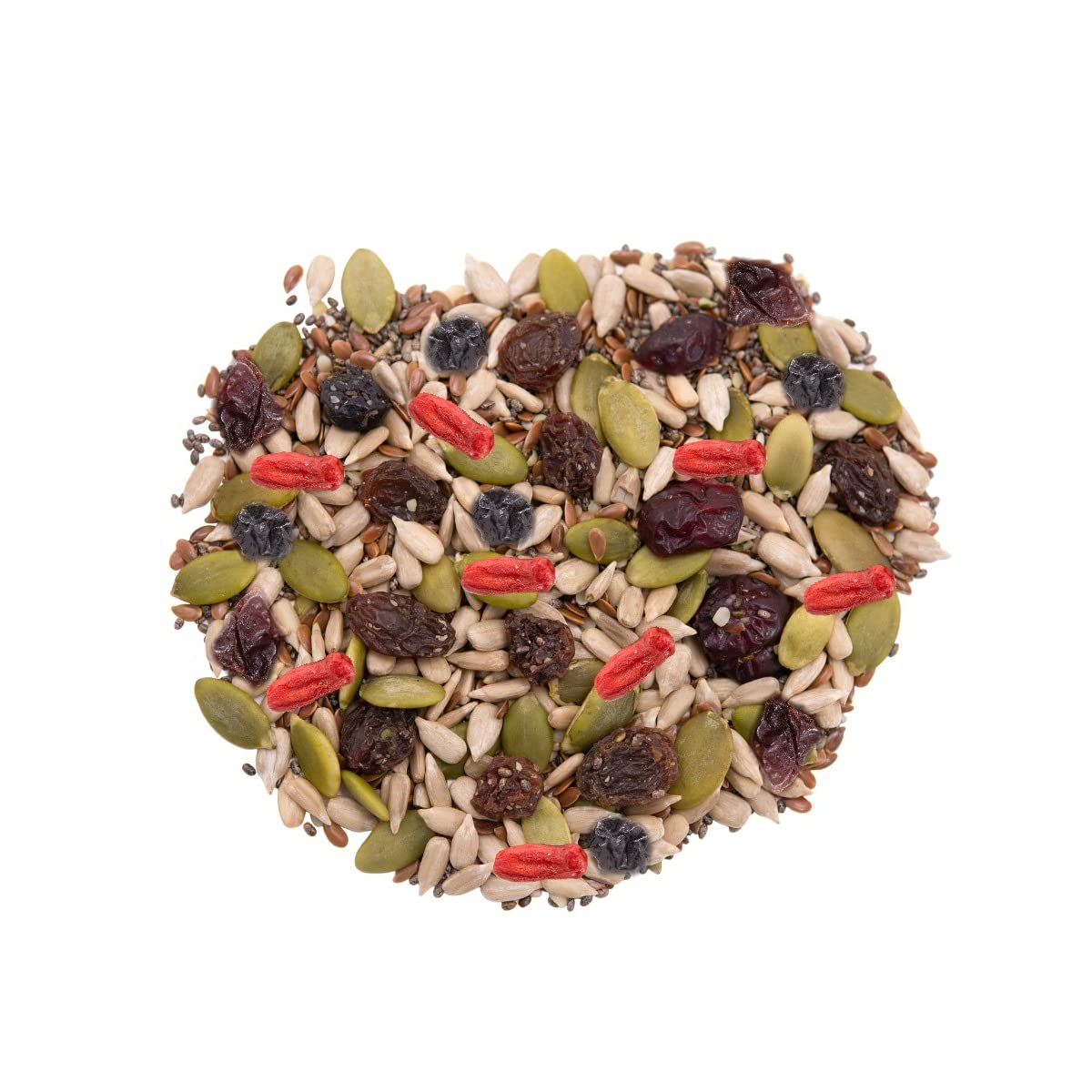 Gerbs Superfood Snack Mix 4 lbs. | Raw Seeds & Unsulfured Sweetened Dried Fruit, Resealable Bag | 5 Sweet-Tart Fruits Meets 5 Crunchy Seeds | Top 14 Allergen-Free