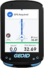 CC600 Color Screen Bike/Cycling Computer Wireless - Route Navigation with Re-Route Planing, WiFi & Bluetooth, Fast 5s GPS Positioning, Free Indoor Training