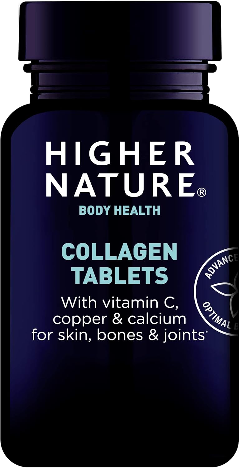 Higher Nature Collagen, High Strength - Pack of 180 (Packaging May Vary)