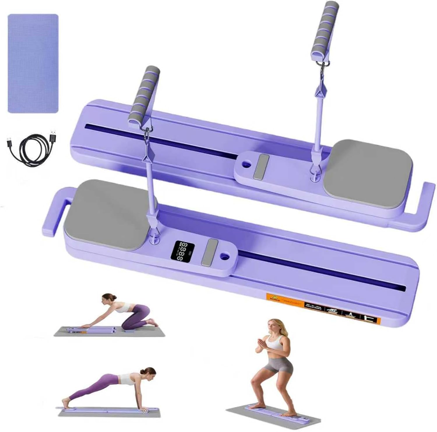 Multi-functional Pilates board, multi-body training equipment, home abdominal fitness equipment, portable and lightweight home exercise supplies