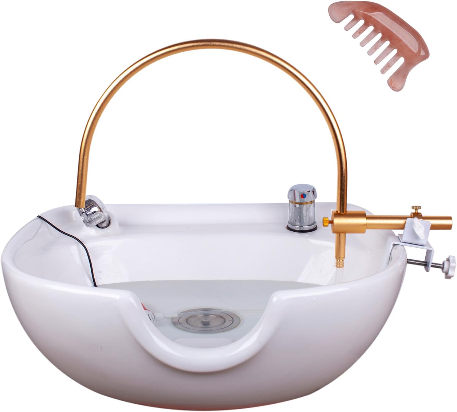 Head Spa Waterfall Equipment,Head Massage Salon Equipment, Suitable for Most Shampoo Basin Bed and Shampoo Bowl Sink Chair,Enhance The Shampooing Experience