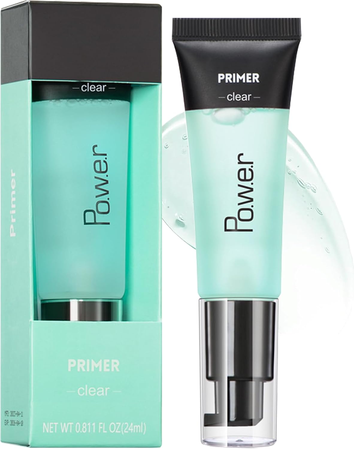 Hydrating & Smoothing Gel-Based Face Primer, Moisturizes & Grips Makeup, Long-Lasting Foundation Primer for a Flawless Look (Green)