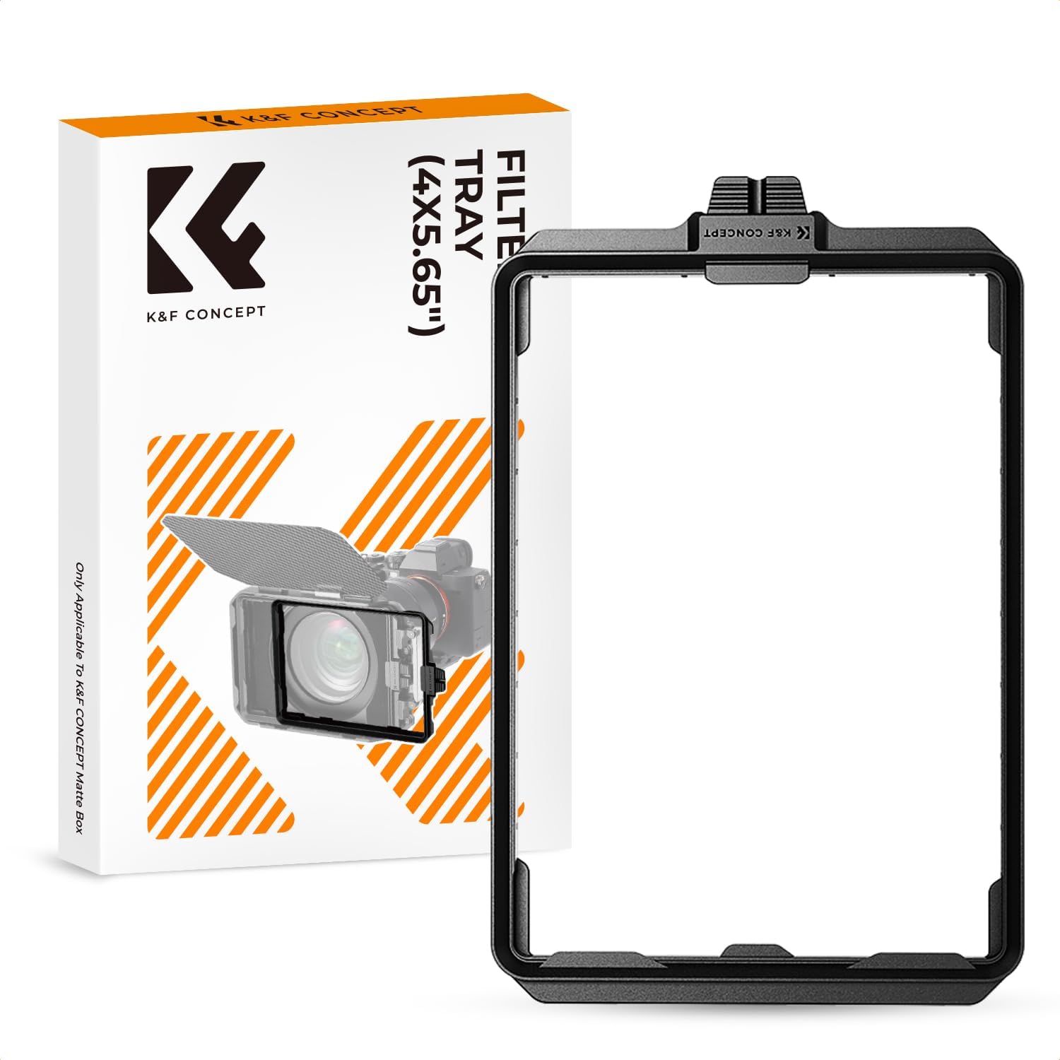 K&F CONCEPT Camera Matte Box Filter Tray for 4x5.65 Square Matte Box ND UV Filter