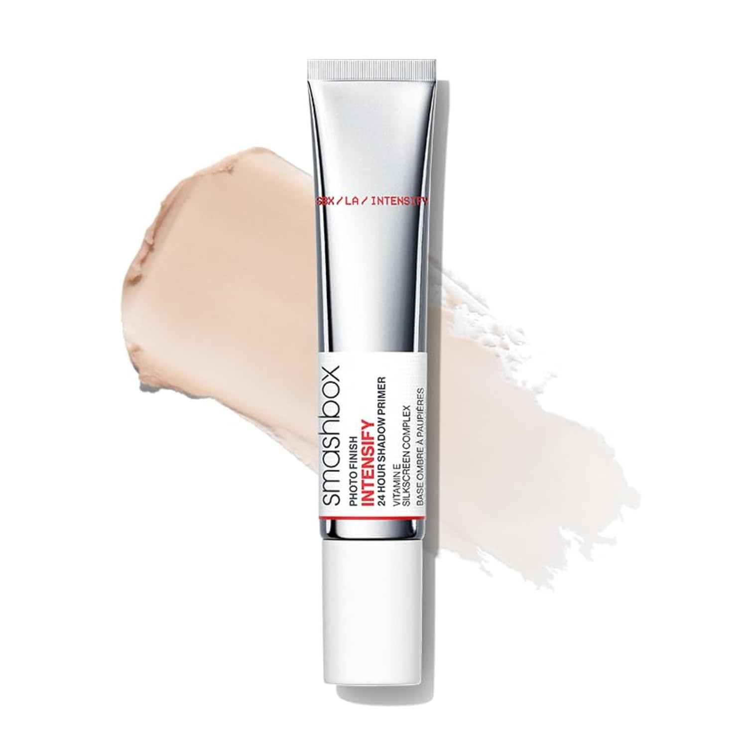 Smashbox Photo Finish Intensify 24 Hour Eyeshadow Primer | Long-Lasting Eye Makeup Base with Vitamin E | Crease, Fade & Smudge-Resistant Wear | 0.34 Fl Oz