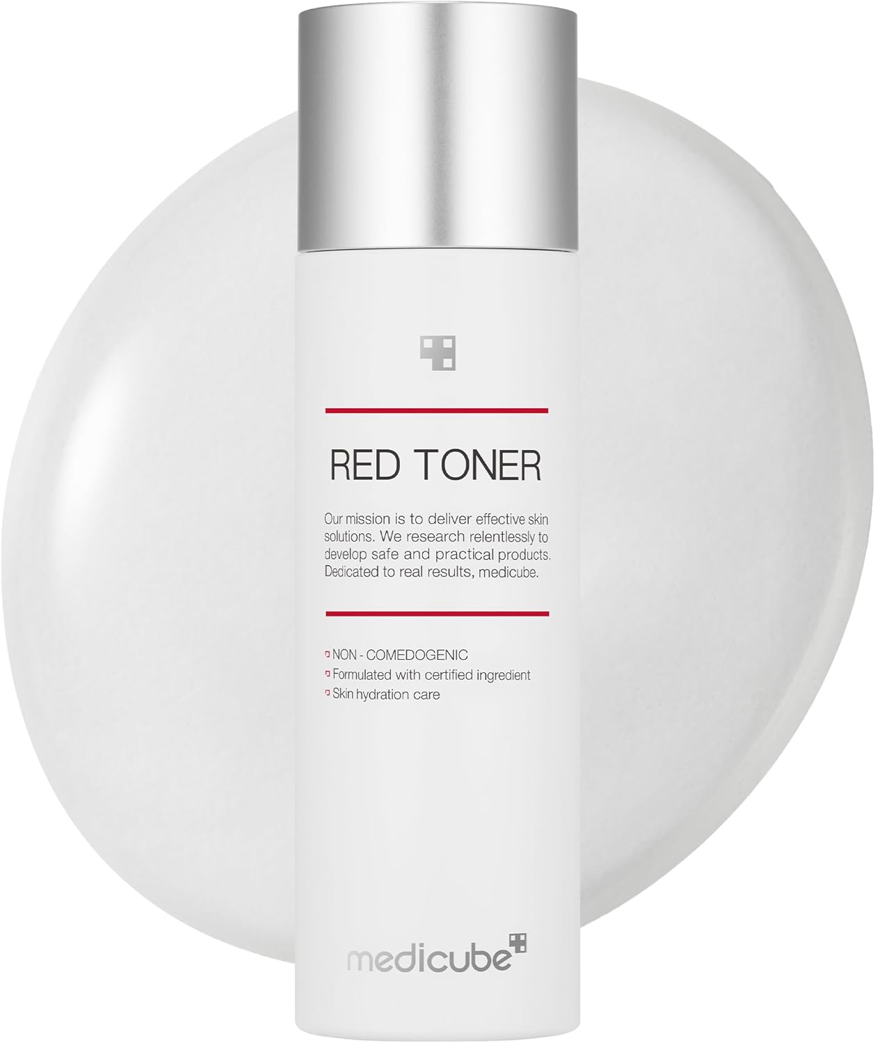 Medicube Red Toner 2.0 || Low-irritating Formula for Acne-Prone Skin | Soothing and Relieving | Formulated with BHA, Niacinamide & Adenosine | Non-comedogenic | Korean Skincare (3.38fl.oz.)