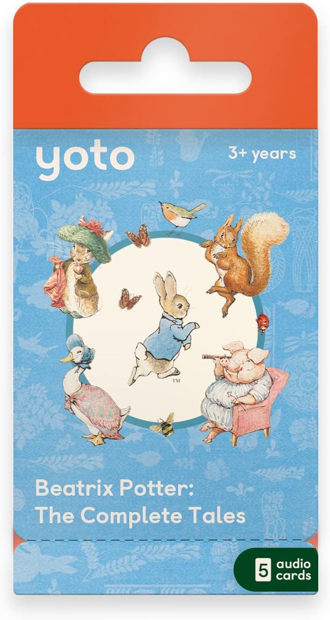 YOTO Beatrix Potter: The Complete Tales - 5 Kids Audio Cards, Ages 3+