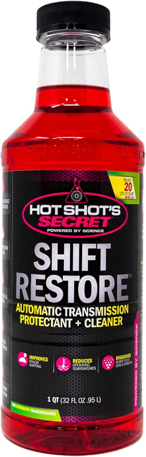 Hot Shot's Secret - HSSTSE32Z Shift Restore Automatic Transmission Additive 32 Fluid Ounce Bottle