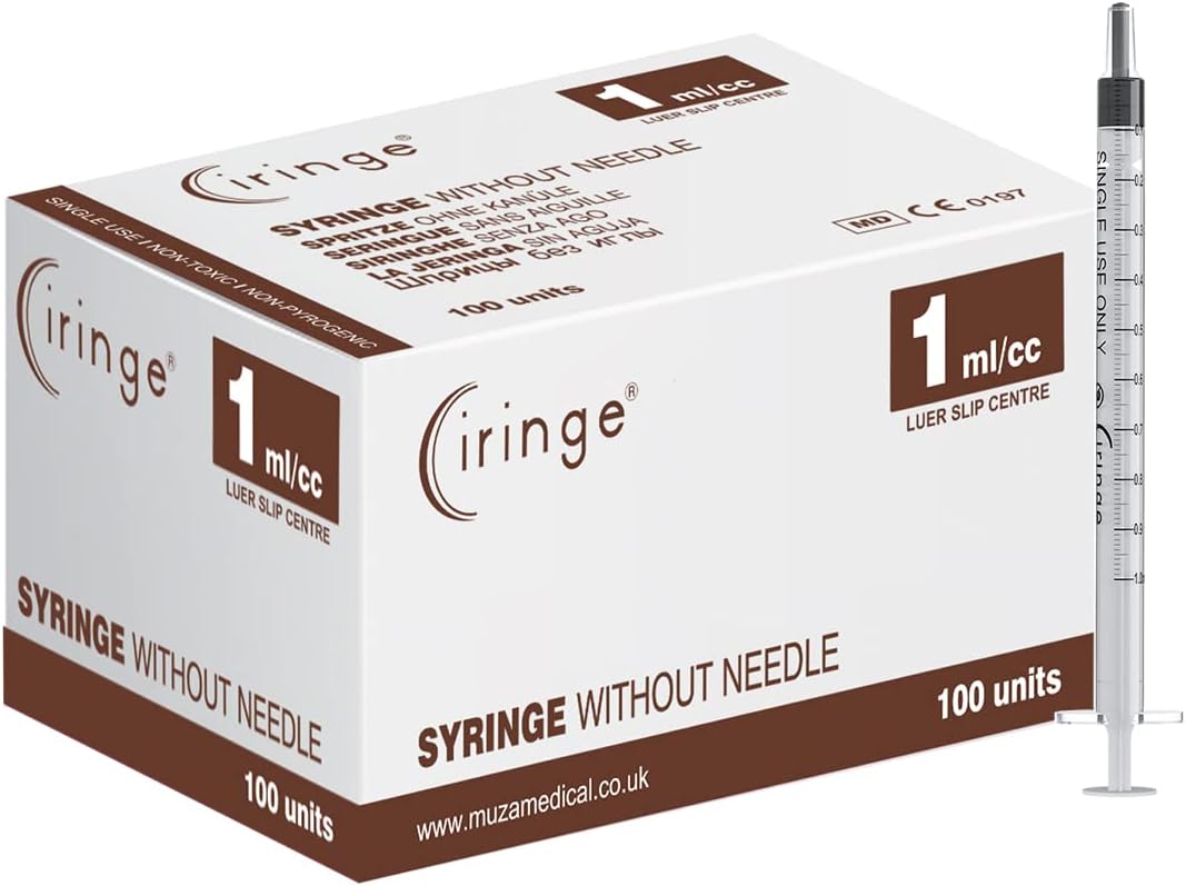 1 ml Syringe - Pack of 100