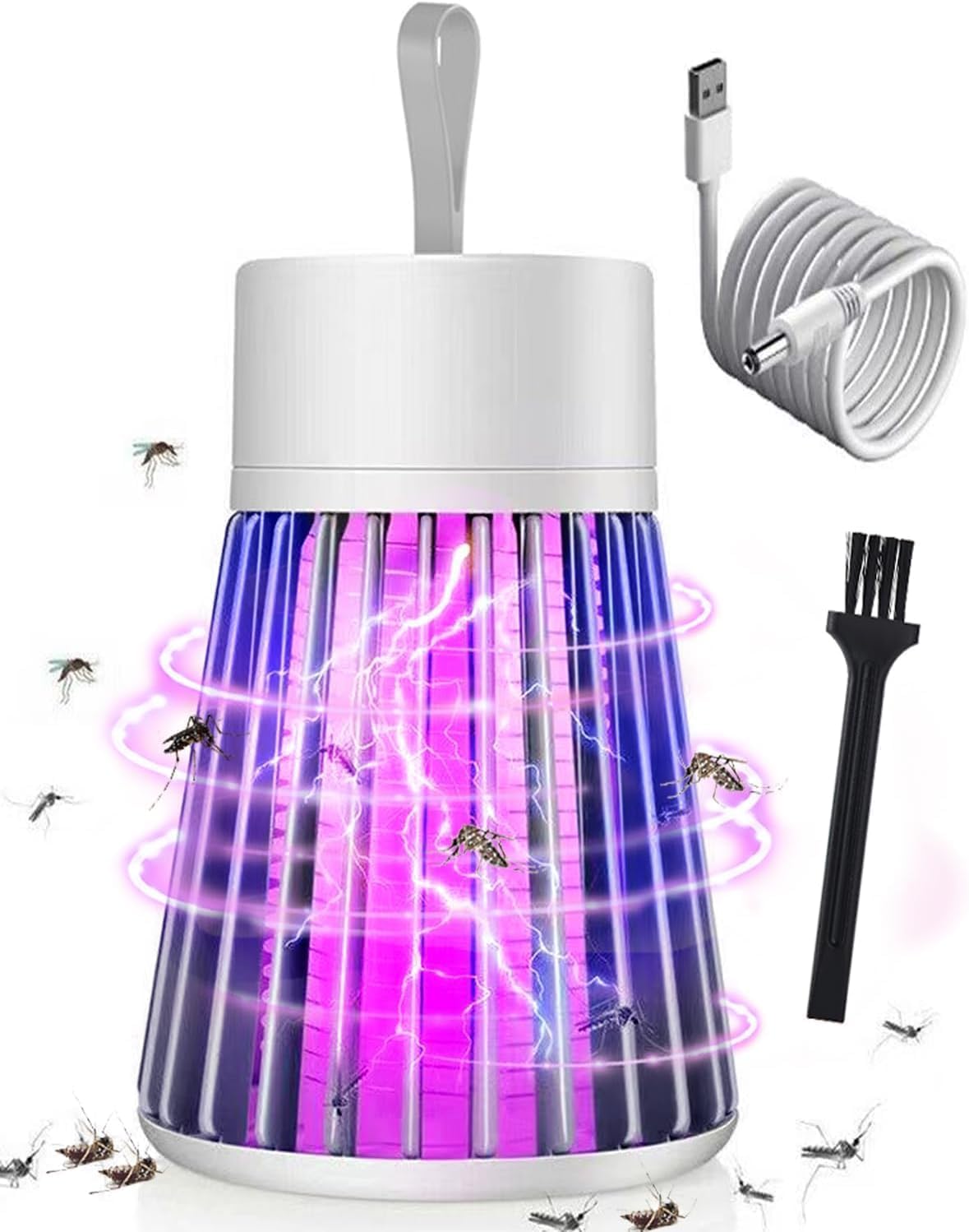 Bug Zapper Indoor,Mosquito Zapper,Upgraded Indoor Bug Zapper Outdoor,Mosquito Trap,Fly Zapper Portable for Home Bedroom Outdoor Camping