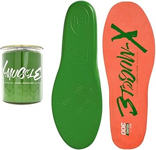 Shoe Insoles for Men and Women All-Round Shock Absorbing Walking Insoles Best Anti-Impact Shoe Inserts for Relieve Foot Pain Fatigue Breathable Biodegradable