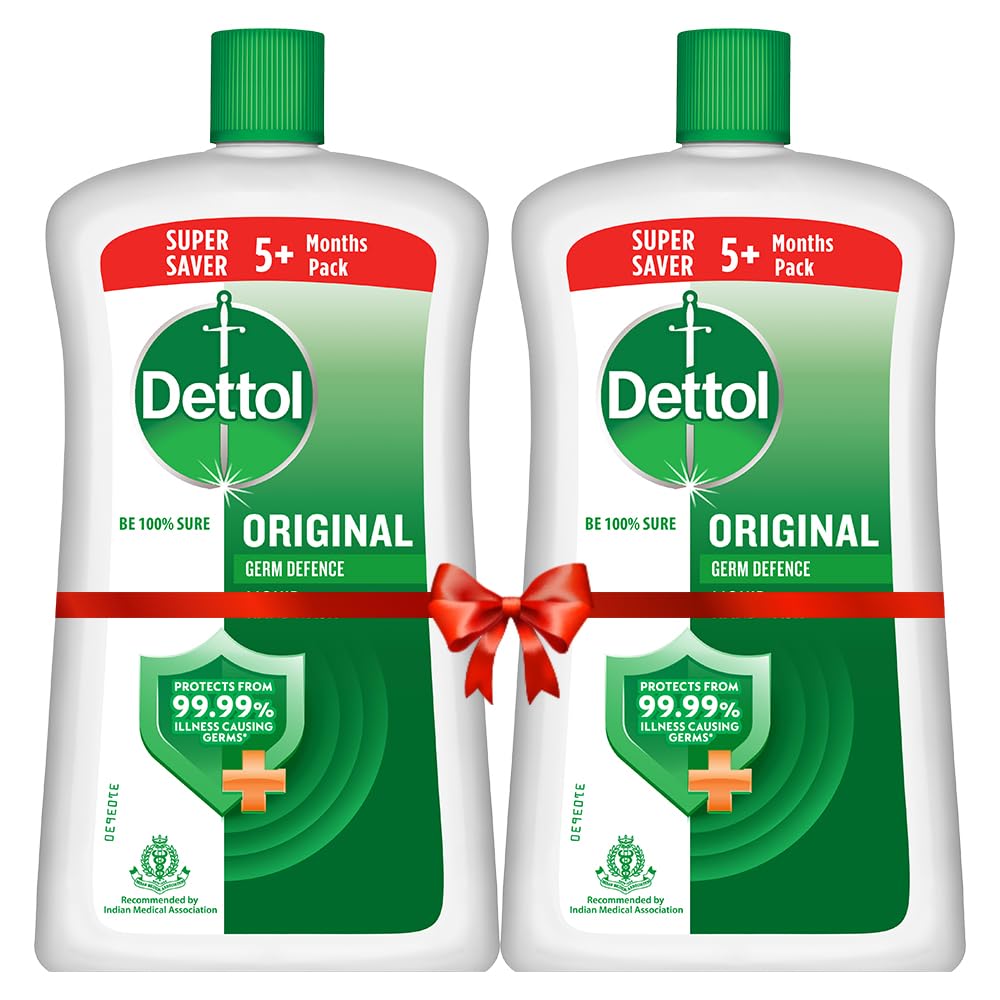 Dettol Original Liquid Handwash | 875ml (29.59 Fl Oz) | Pack of 2