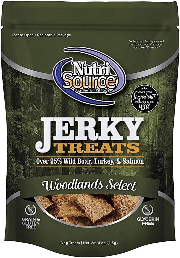 Nutri Source Woodlands Select Jerky Dog Treats