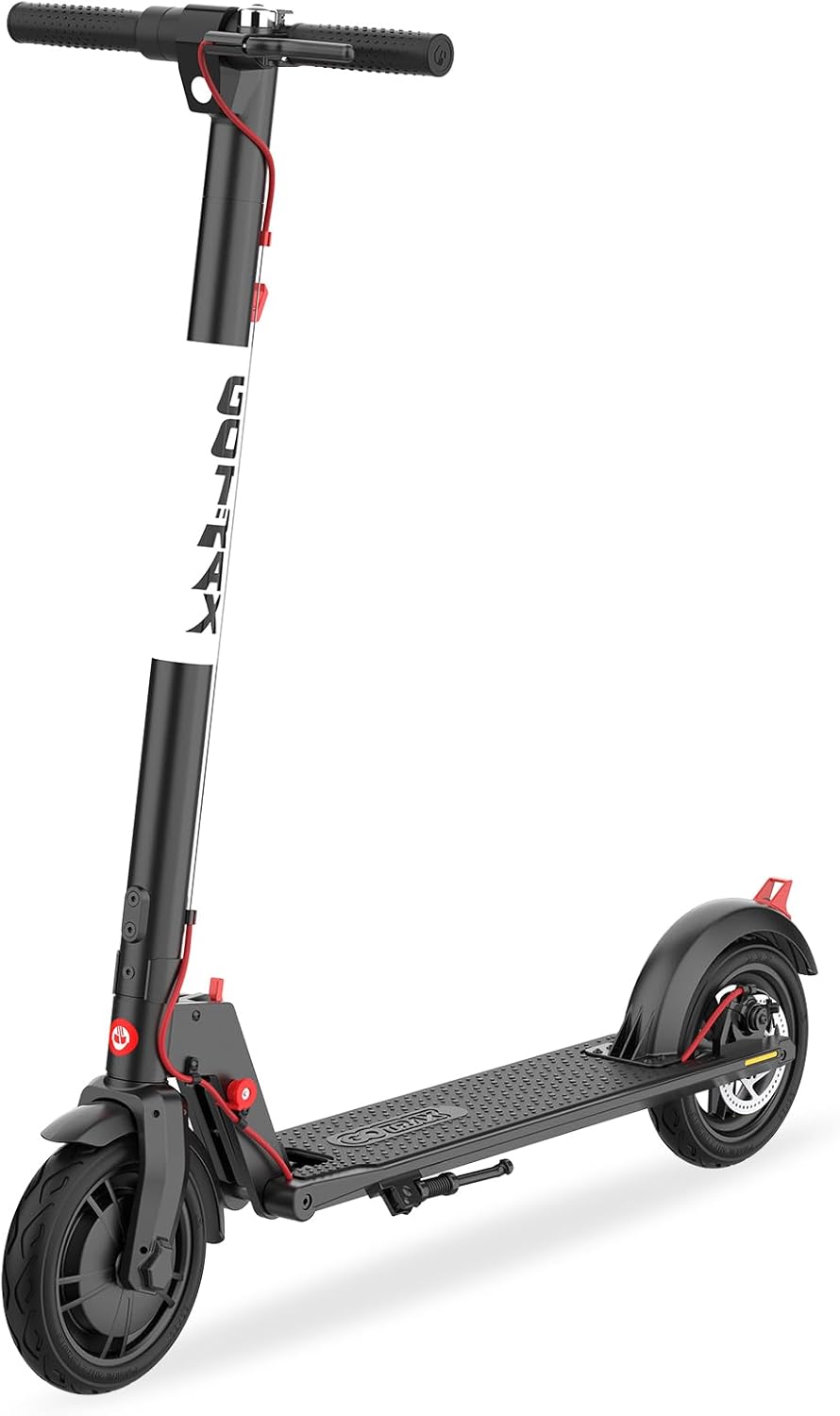 Gotrax GXL V2 Electric Scooter, 8.5" Tire, Max 15 Km and 25Km/h Speed by 250W Motor, EABS and Rear Disk Brake, Lightweight Aluminum Alloy Frame Cruise Control Foldable Escooter for Adults, Black