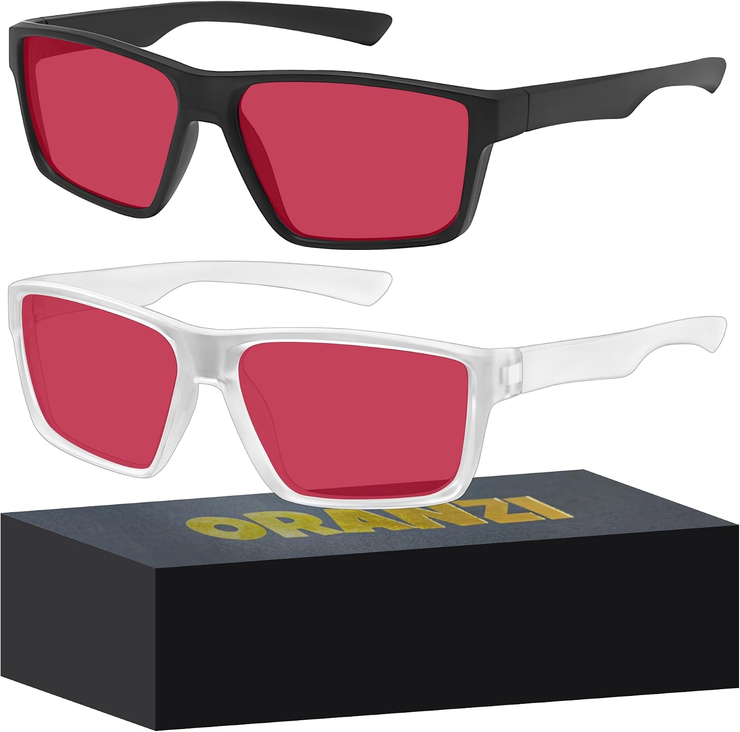 Blue Light Gaming Glasses for Men & Women, Anti Harmful Blue Light for Computer & Gaming, Amber Lenses Anti Eyestrain