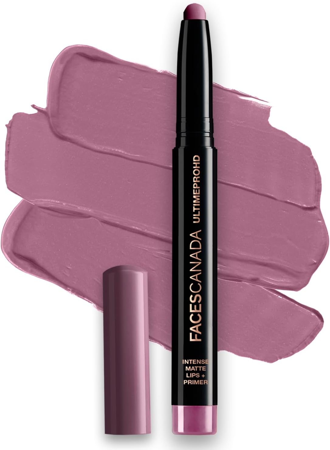 FACESCANADA Ultime Pro Hd Intense Matte Lips + Primer - Burnt Amber 25, 1.4G 9Hr Long Stay Primer Infused For Flawless Hd Matte Finish Intense Color Lightweight Silky Smooth Cream Application