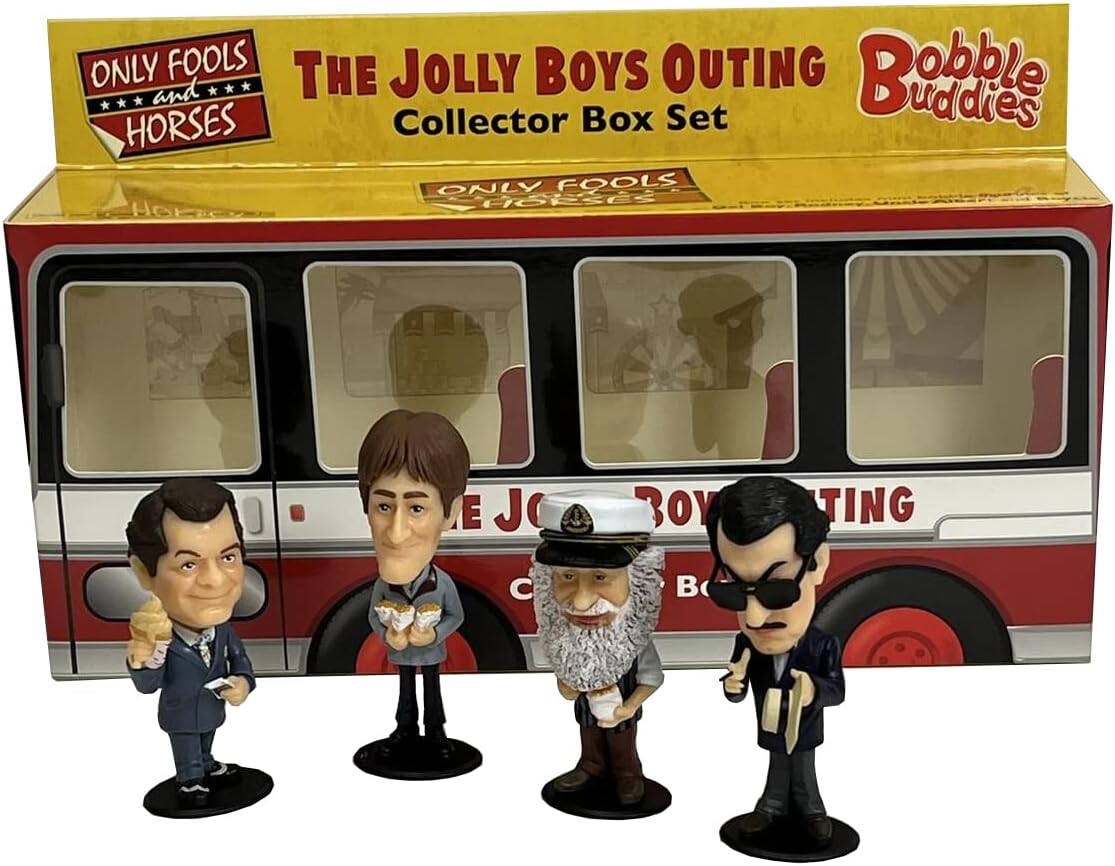 Sporting Profiles Only Fools and Horses The Jolly Boys Outing Bobble Buddies bobblehead Coach Economy Set BUNDLE with FREE DIPSTICK