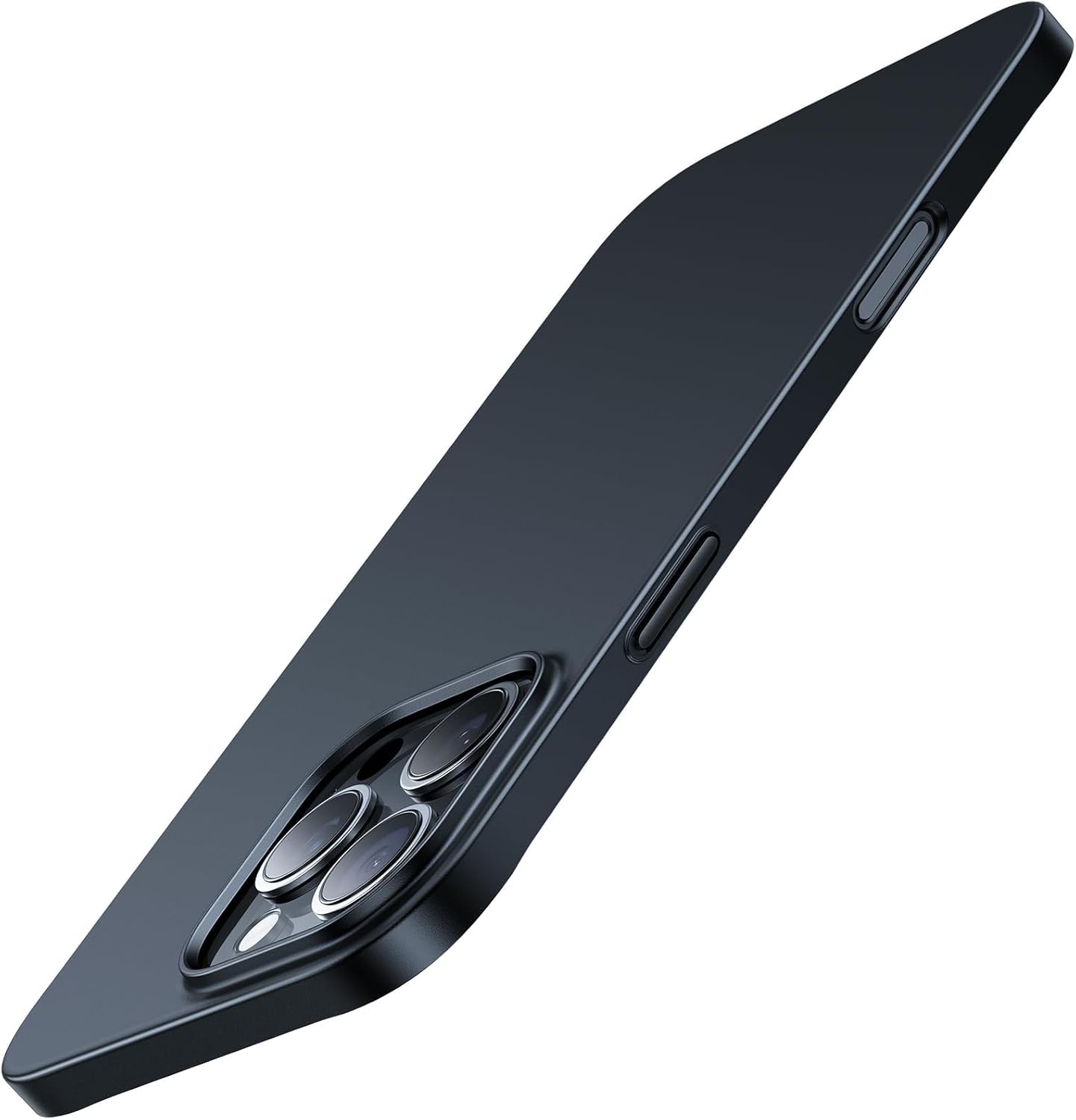 TORRAS Slim Fit for iPhone 16 Pro Case, Ultra Thin for iPhone 16 Pro Case, Lightweight Matte Anti-Scratch Hard PC Cover Phone Case for iPhone 16Pro 6.3 inch, Black