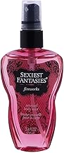 1) 3.4FLOZ/100ml. Sexiest Fantasies - fireworks sensual body mist