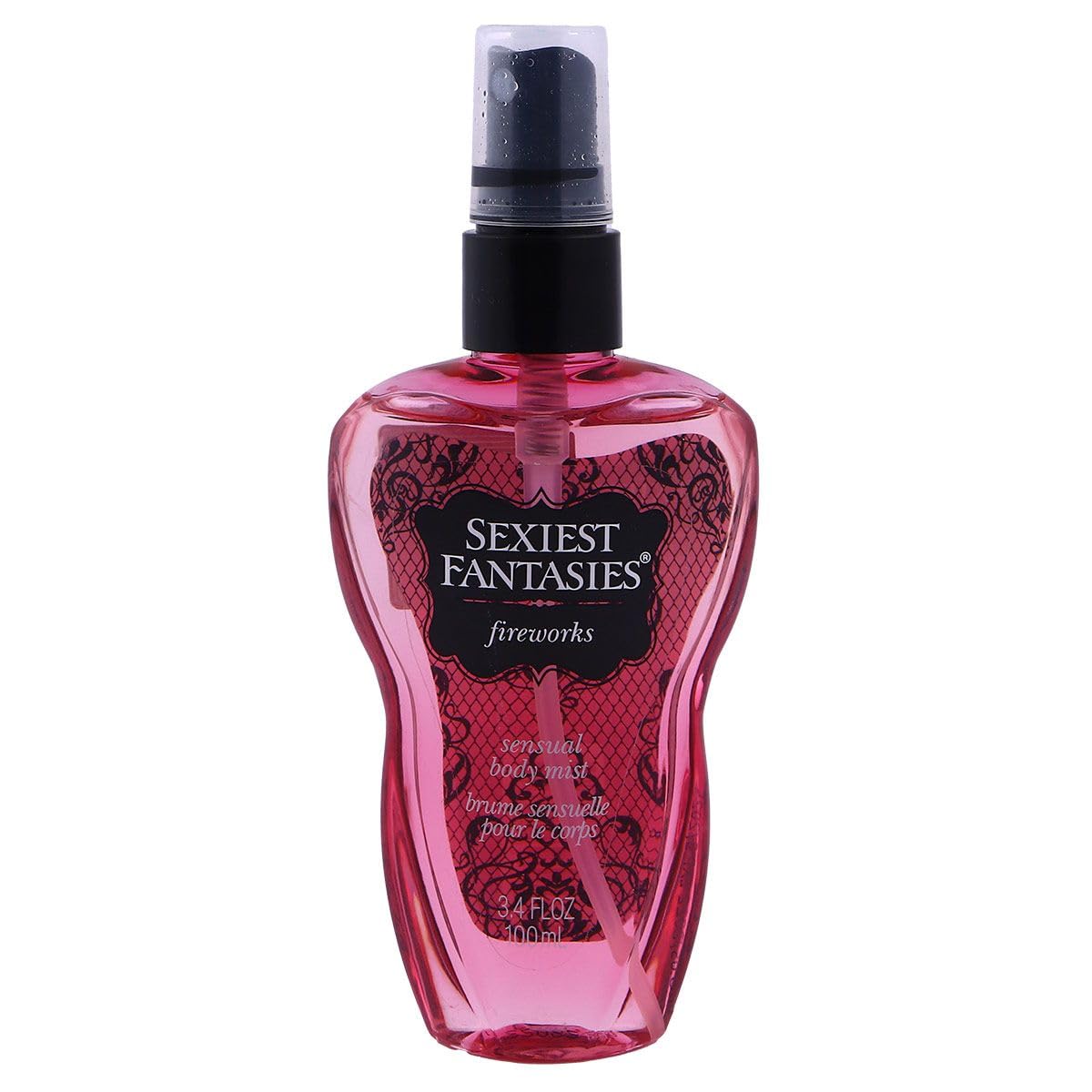 1) 3.4FLOZ/100ml. Sexiest Fantasies - fireworks sensual body mist