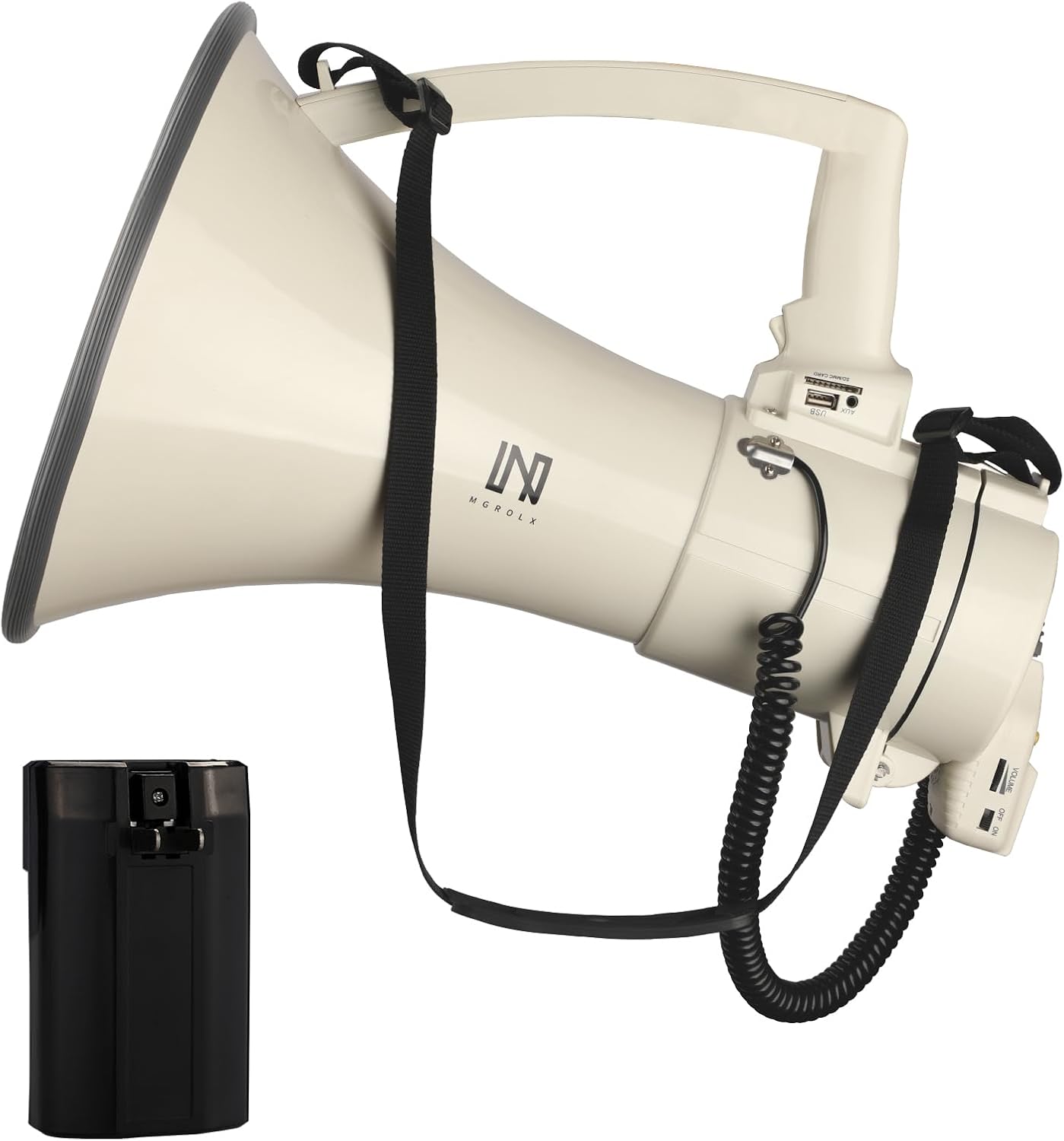 75w Rechargeable Megaphone Bullhorn Loud Speaker