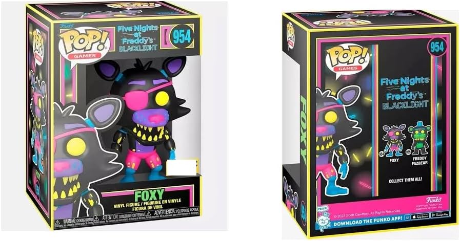 Funko Five Nights at Freddy's POP! Games Foxy Exclusive Vinyl Figure #954 [Blacklight]
