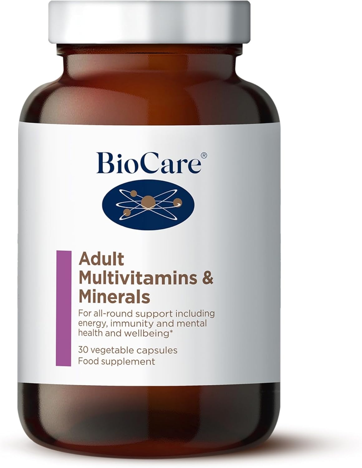 BioCare - Adult Multivitamins & Minerals - with Vitamins, Folate, Zinc, and More - 30 Capsules