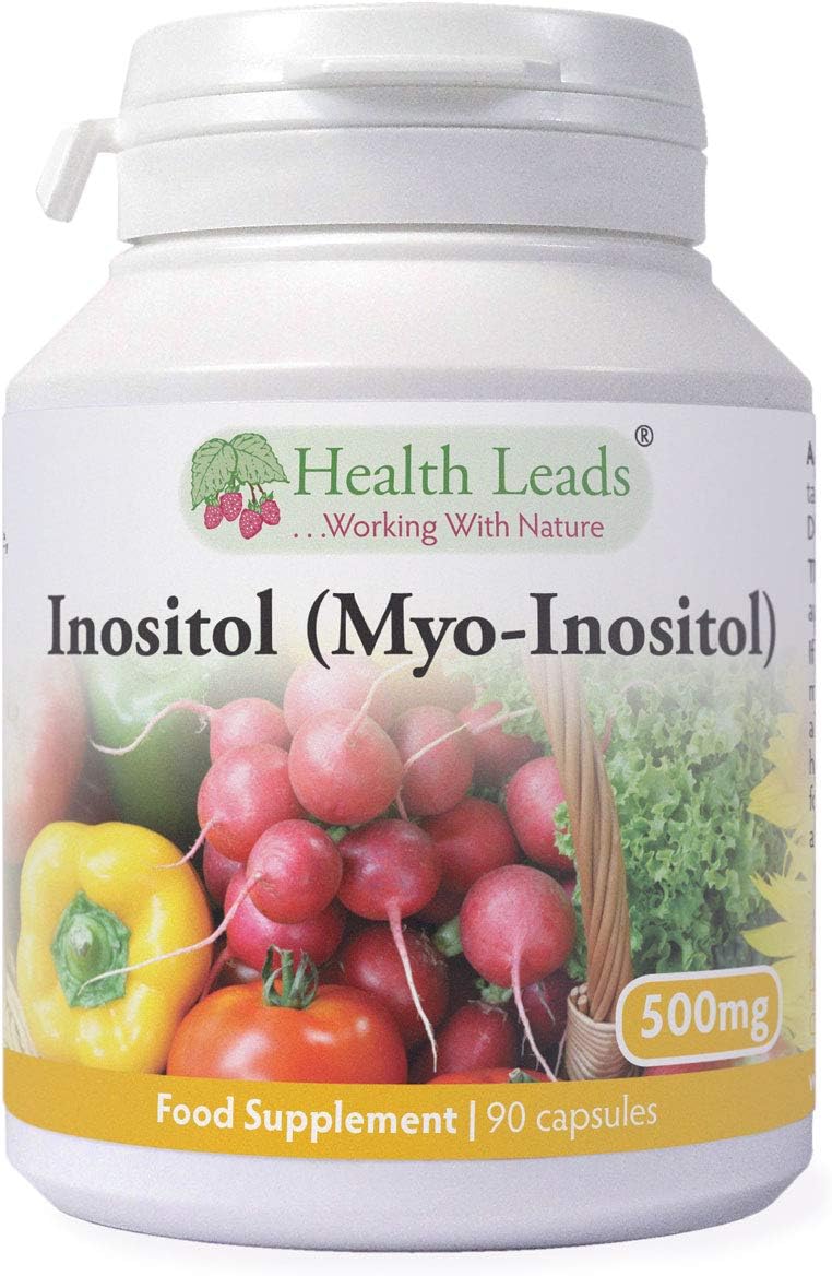 Inositol (Myo-Inositol) 500mg x 90 Capsules