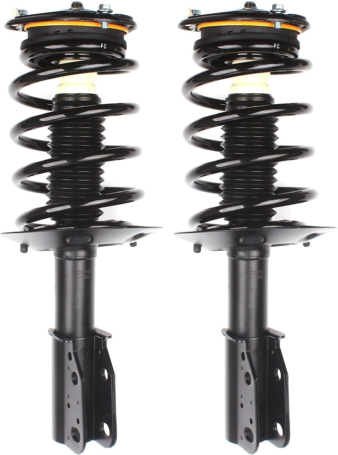 Complete Struts, ECCPP Front Pair Spring Strut Assembly Shock Absorber for 00-05 for Buick Lesabre,00-05 for Cadillac Deville,00-05 for Pontiac Bonneville,01-03 for Oldsmobile Aurora Set of 2