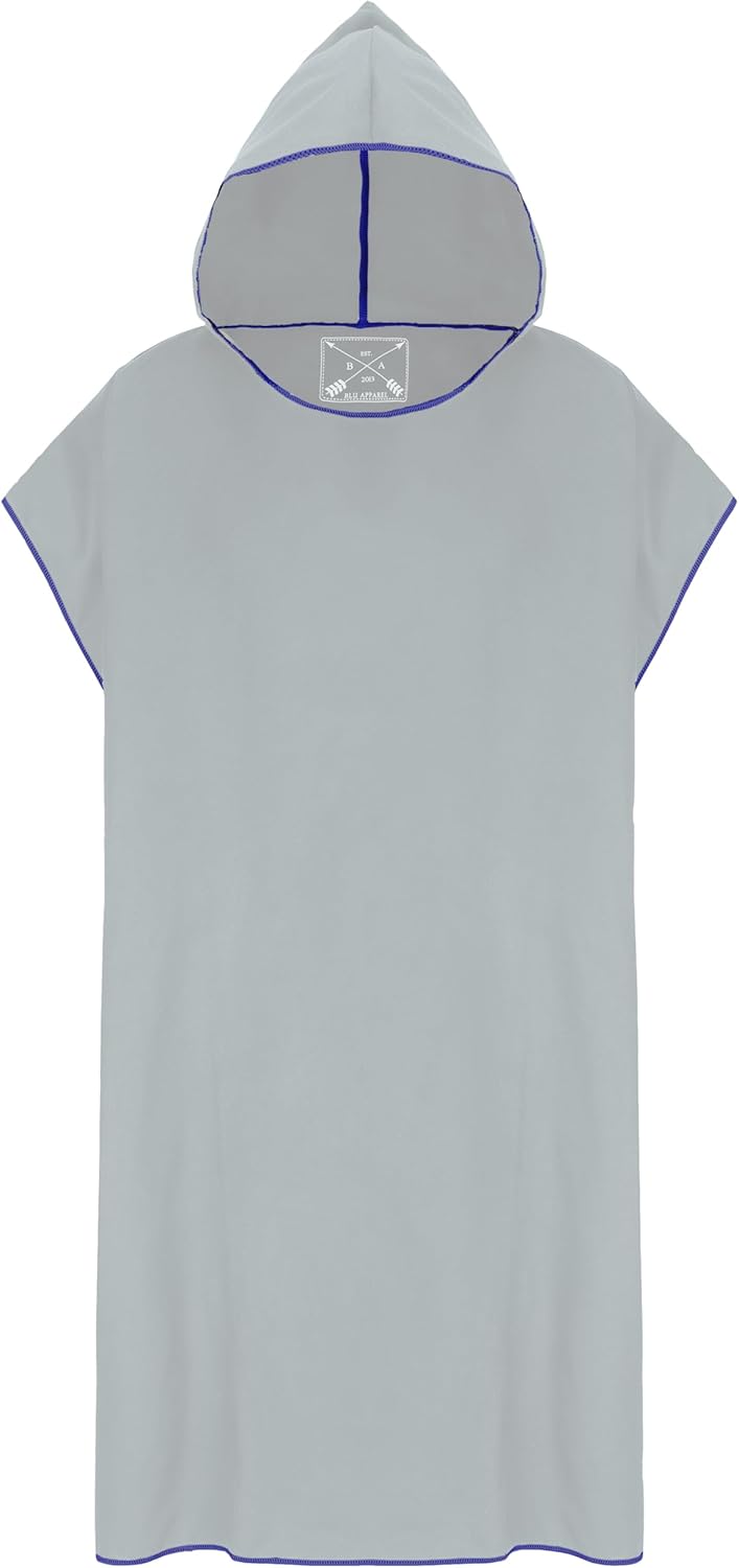 Blu Apparel Microfibre Changing Robe (Grey)