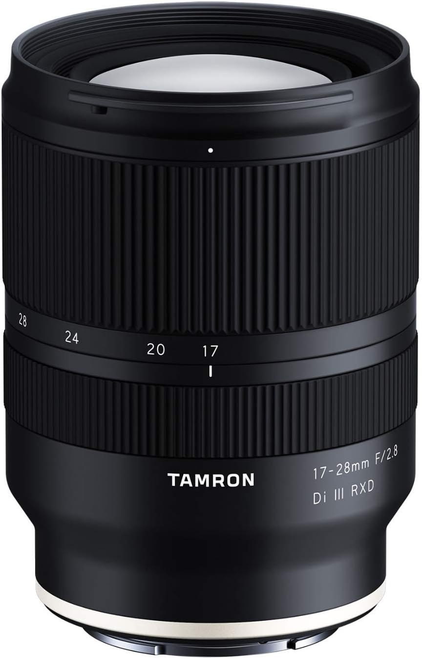 Tamron 17-28mm f/2.8 Di III RXD for Sony Mirrorless Full Frame/APS-C E Mount, Black (AFA046S700)