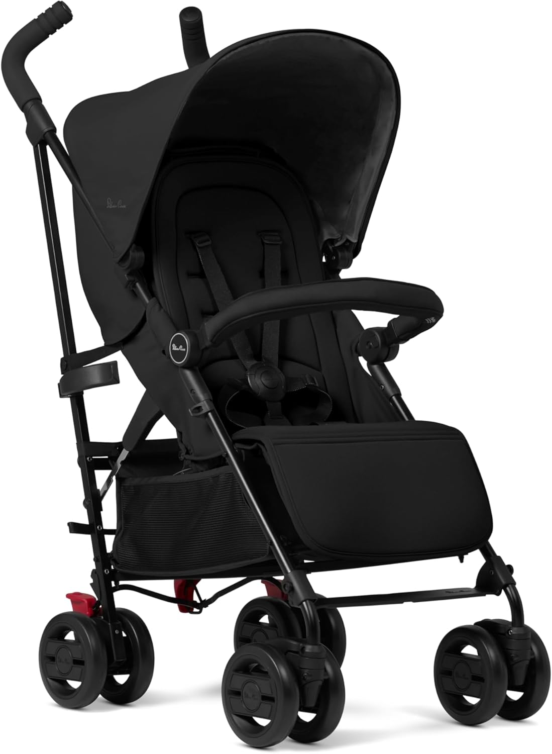 Silver Cross - Pop 2 Pushchair - Foldable Travel Stroller - Buggy - Adjustable/Lie Flat Seat - Newborn to 4 Years - Space