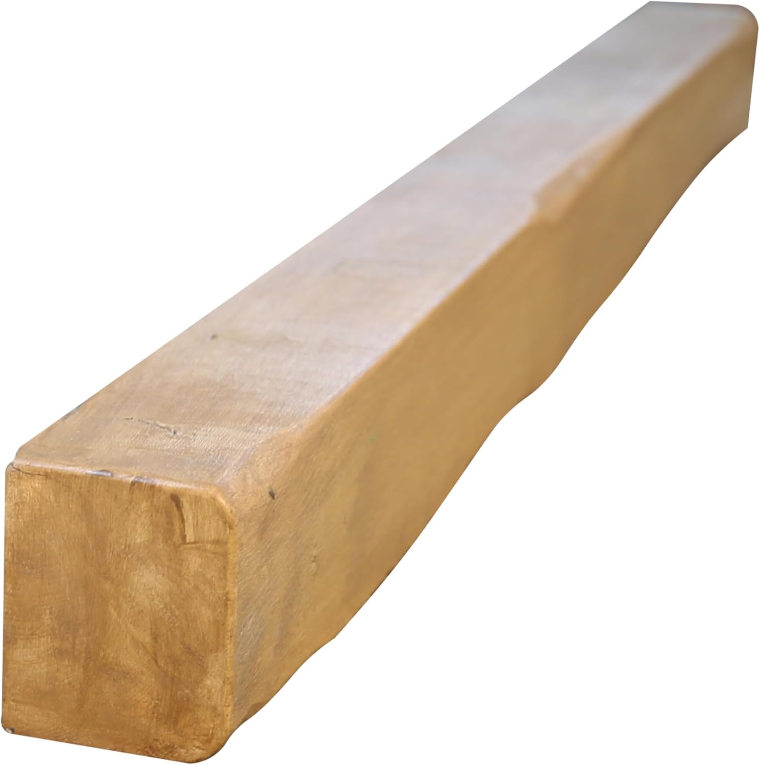 Solid Oak Beams for Fireplaces- Oak Floating Shelf for Home Decor- Rustic Shelves to Decorative Logs for Fireplace- Heavily Worked- Beam Size(90x7.5x10) Cm
